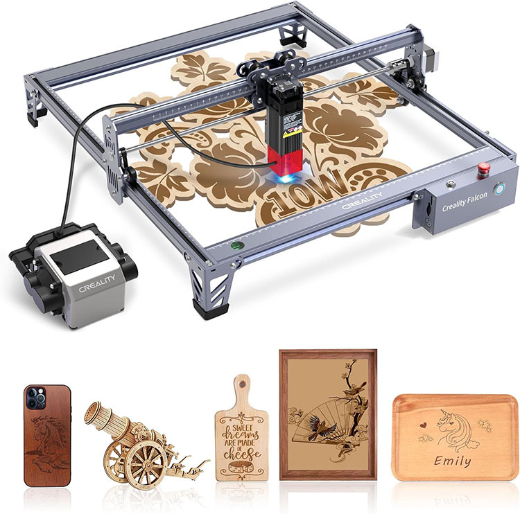 Laser Engraver Falcon Pro 10w лазерлік кескіш жұмыс істейді?